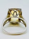 14K white gold Citrine and Diamond Ring - image 3