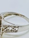 14K white gold Citrine and Diamond Ring - image 4