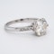 Platinum 2.23ct Diamond  Solitaire Engagement Ring - image 4