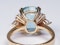 Aquamarine and diamond dress ring  DBGEMS - image 4