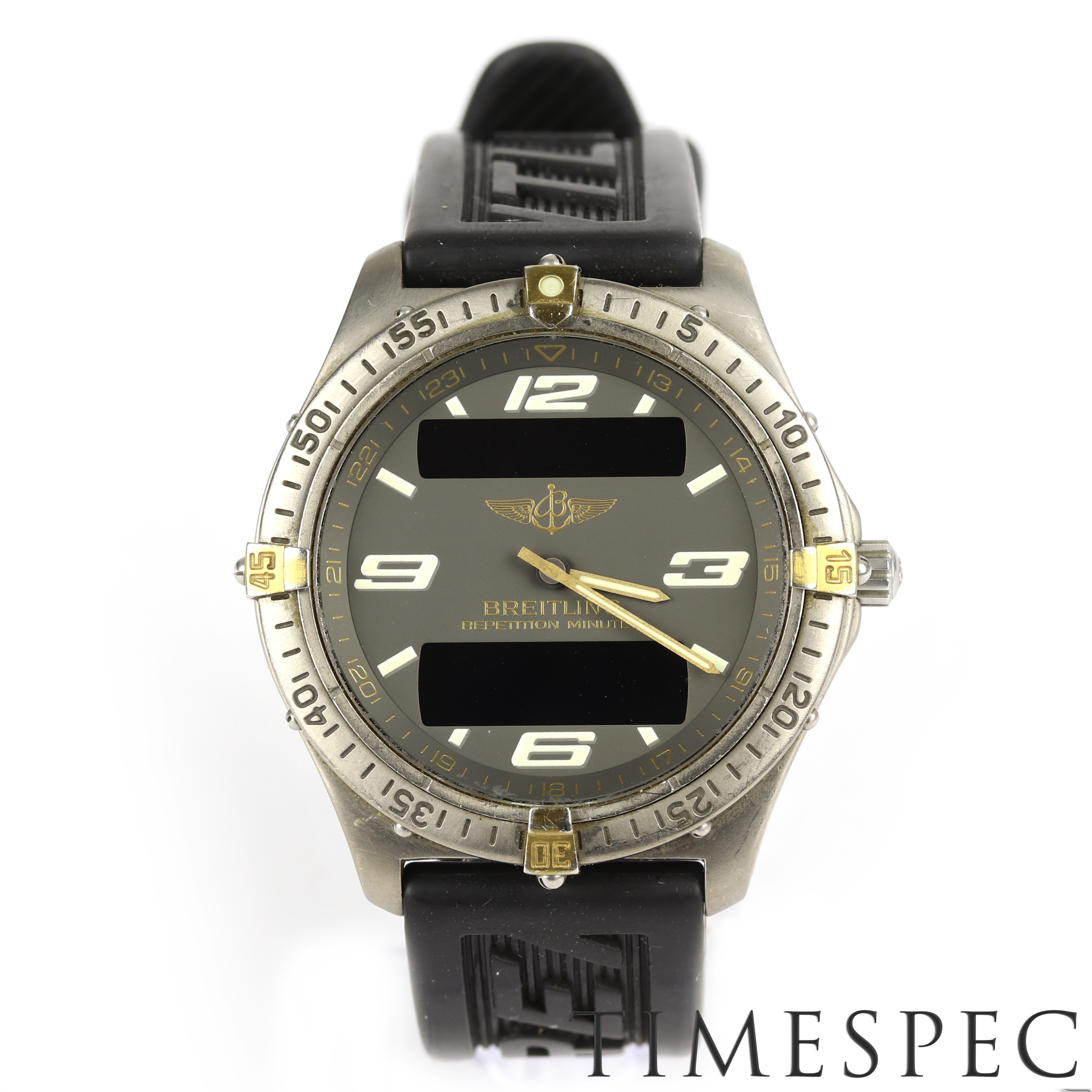 breitling repetition minutes manual