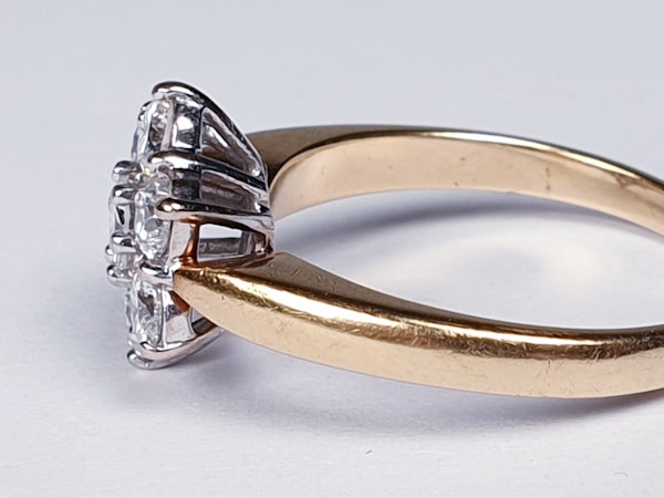Vintage Diamond Cluster Ring  DBGEMS - image 2