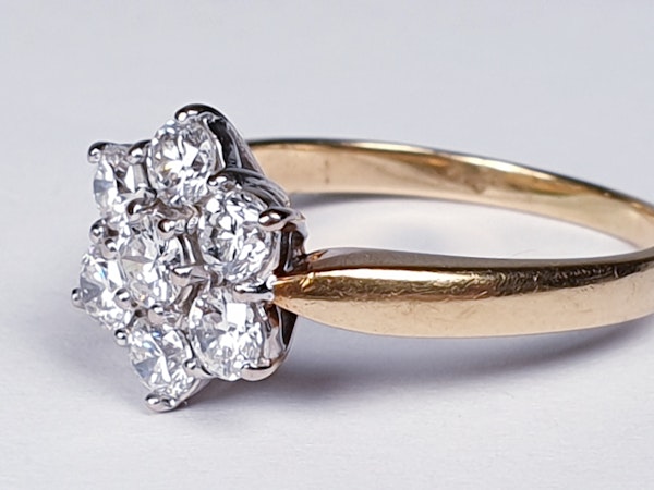 Vintage Diamond Cluster Ring  DBGEMS - image 6