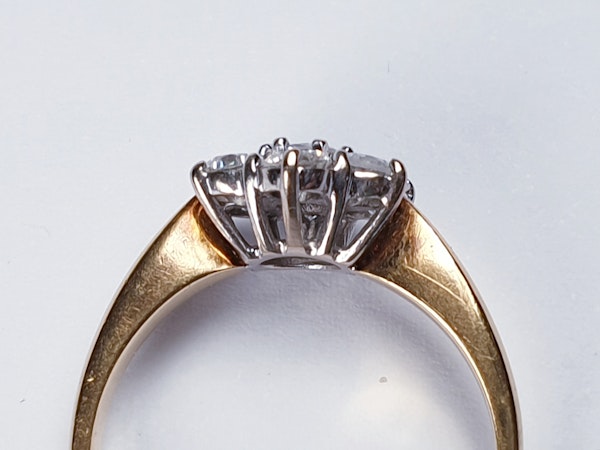 Vintage Diamond Cluster Ring  DBGEMS - image 3