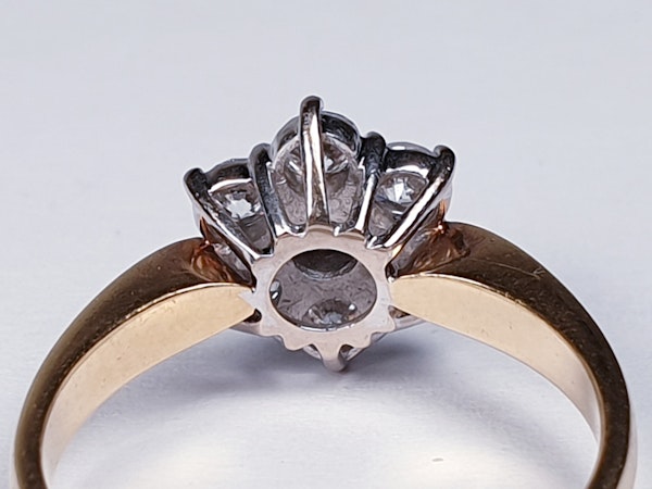 Vintage Diamond Cluster Ring  DBGEMS - image 4