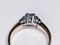 Vintage Emerald Cut and Baguette Diamond Engagement Ring  DBGEMS - image 2