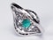 Art Deco Emerald and Diamond Ring  DBGEMS - image 6