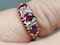 Victorian Ruby and Diamond Ring  DBGEMS - image 5