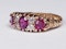 Victorian Ruby and Diamond Ring  DBGEMS - image 4
