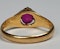 Single Stone Burmese Ruby Ring  DBGEMS - image 2