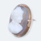 A French Gold Agate Cameo Pendant / Brooch - image 2