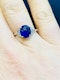 Platinum 2.64ct Natural Blue Sapphire and Diamond Ring - image 4