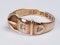Victorian 18ct Gold and Diamond Buckle Ring  DBGEMS - image 6