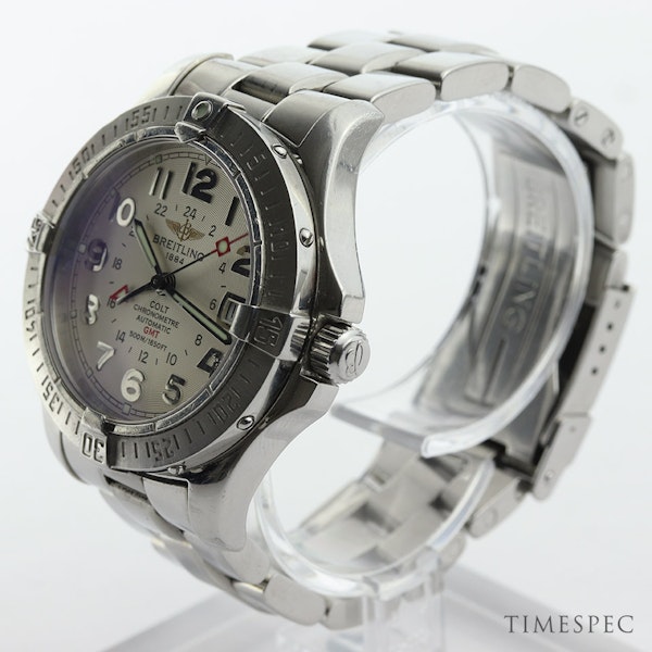Breitling Colt GMT Men's Automatic With Papers - image 4