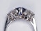 1.52ct natural Burmese sapphire and diamond ring  DBGEMS - image 2