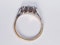 Antique Three Stone Diamond Engagement Ring  DBGEMS - image 2