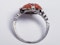 Art Deco Coral & Diamond Ring  DBGEMS - image 2