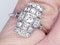 Art deco diamond engagement ring  DBGEMS - image 6