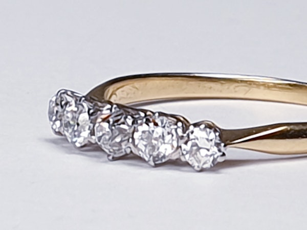 Five Stone Diamond Ring  DBGEMS - image 5