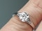 Super diamond engagement ring  DBGEMS - image 2