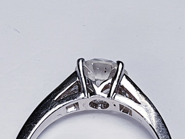 Super diamond engagement ring  DBGEMS - image 3