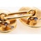 Antique Cufflinks in 18 Carat Gold with a line of Sapphires & Diamonds, English circa 1890. - image 5