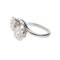A Double Daisy Diamond Ring - image 1
