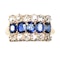 An Burma Sapphire & Diamond Ring - image 2