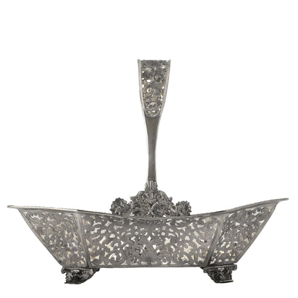 Russian Silver Gilt Fruit Basket, Moscow 1838 - image 2