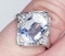 Art Deco Ceylon Sapphire and Diamond Wave Ring  DBGEMS - image 4