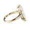 An Art Deco Harlequin Opal Ring - image 4