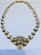Vintage,14K yellow gold Diamond Necklace - image 3