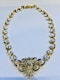 Vintage,14K yellow gold Diamond Necklace - image 5