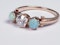 antique opal and diamond ring  DBGEMS - image 4
