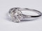 1.05ct single stone diamond engagement ring  DBGEMS - image 5