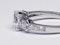 1.14ct diamond and baguette diamond engagement ring  DBGEMS 4379 - image 3