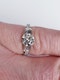1.14ct diamond and baguette diamond engagement ring  DBGEMS 4379 - image 6