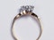 Edwardian Two Stone Diamond Cross Over Engagement Ring  DBGEMS - image 5