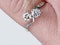 Edwardian Two Stone Diamond Cross Over Engagement Ring  DBGEMS - image 4