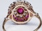 Edwardian ruby and diamond ring  DBGEMS - image 4