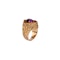Deakin and Francis amethyst 1970s ring - image 2