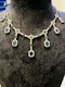 18K white gold 15.70ct Natural Blue Sapphire and 5.12ct Diamond Necklace - image 3