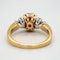 18K yellow gold 2.12ct Natural Ruby and 0.32ct Diamond Ring. - image 4