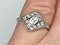 Art Deco Diamond Engagement Ring  DBGEMS - image 5