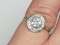 Art Deco Diamond Target Engagement Ring  DBGEMS - image 3