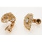 Vintage Cartier Earrings of Leaf Design in 18 Karat Gold and Diamonds, French circa 1950. - image 2