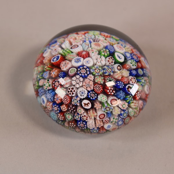 Baccarat close millefiori paperweight, dated 1848 - image 3