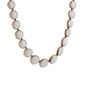 Opaline paste and gold riviere - Charlotte Sayers