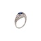 Edwardian sapphire and diamond ring - image 2