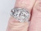Art deco diamond dress ring  DBGEMS - image 3